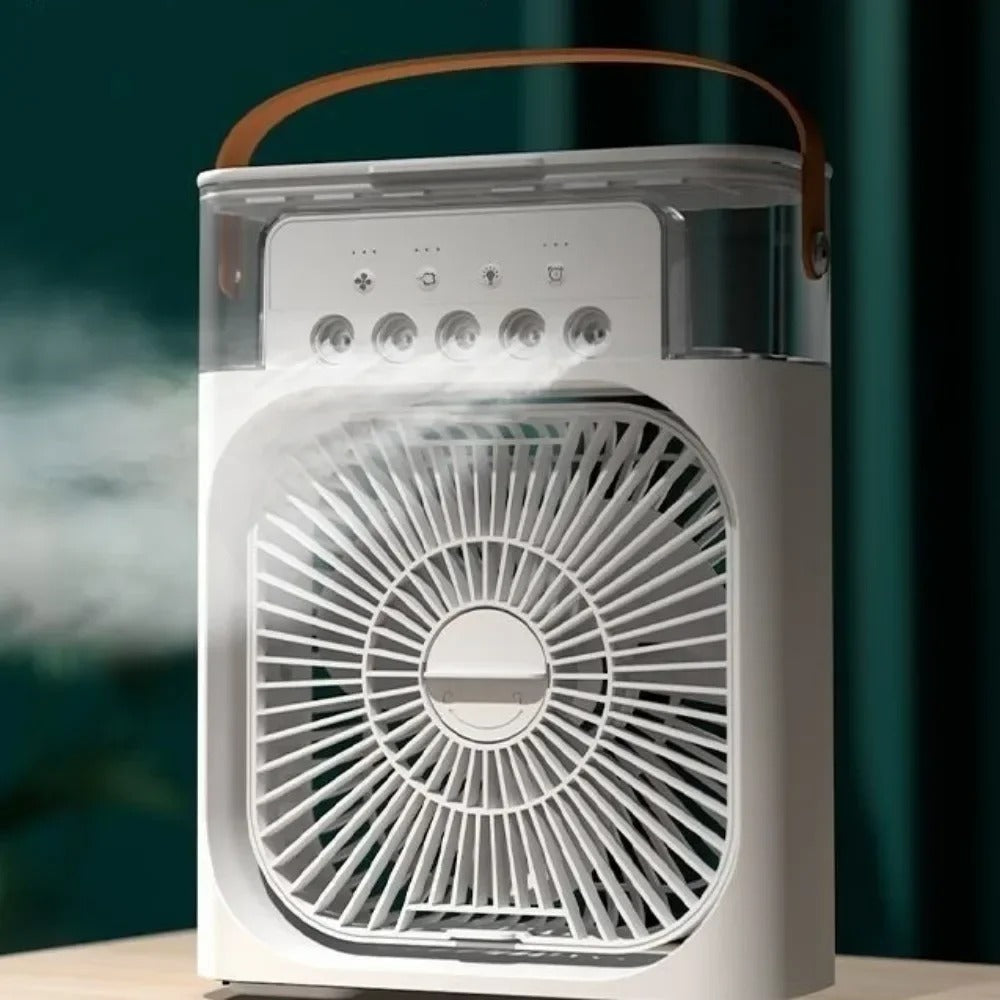 Portable Desktop Cooling Fan with Humidifier
