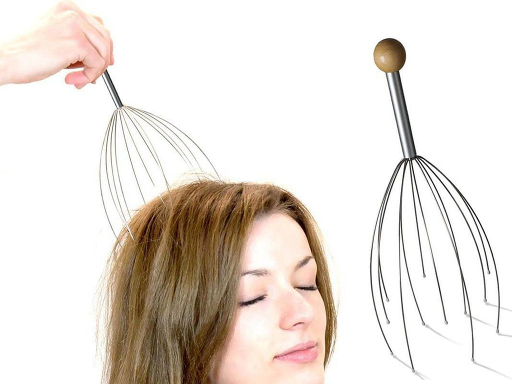 Vibrating Head Massager – Handheld Relaxation Tool