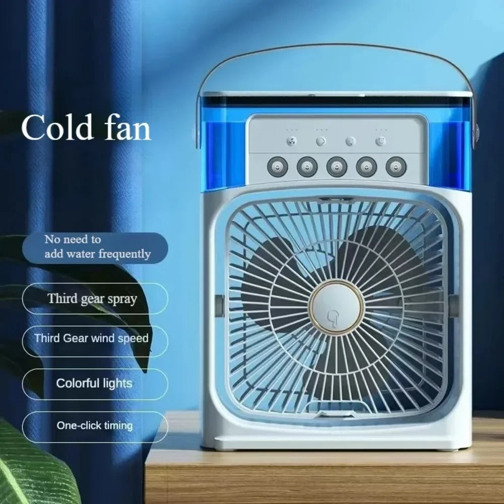 Portable Desktop Cooling Fan with Humidifier