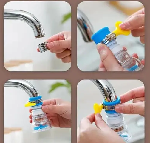 360 Degree Sink Water Purifier Tap - Kitchen